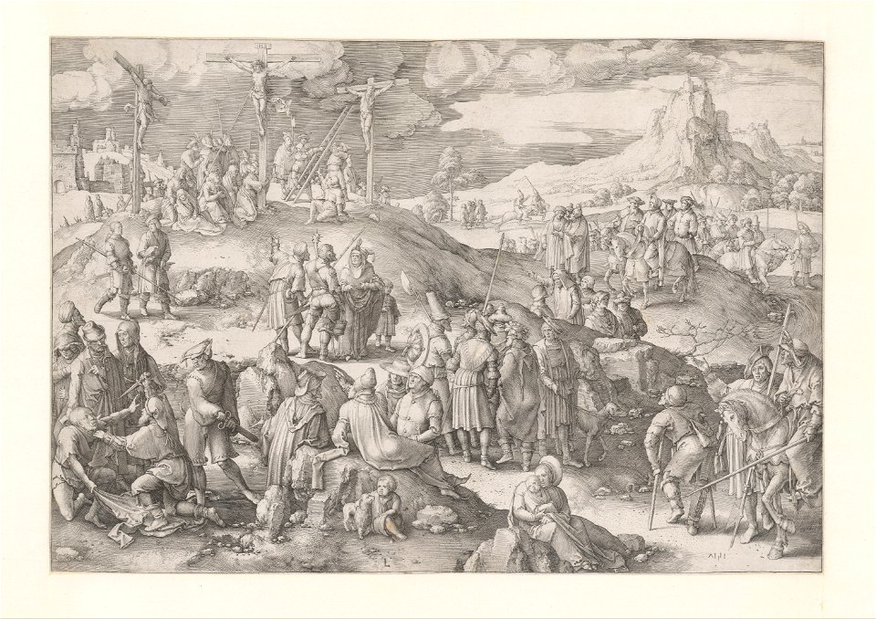 Lucas van Leyden - Golgotha - Google Art Project