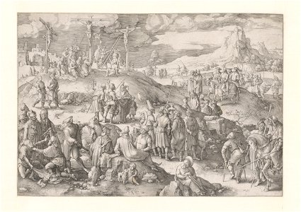 Lucas van Leyden - Golgotha - Google Art Project