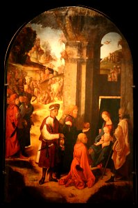 Ludovico Mazzolino-Adoration des mages