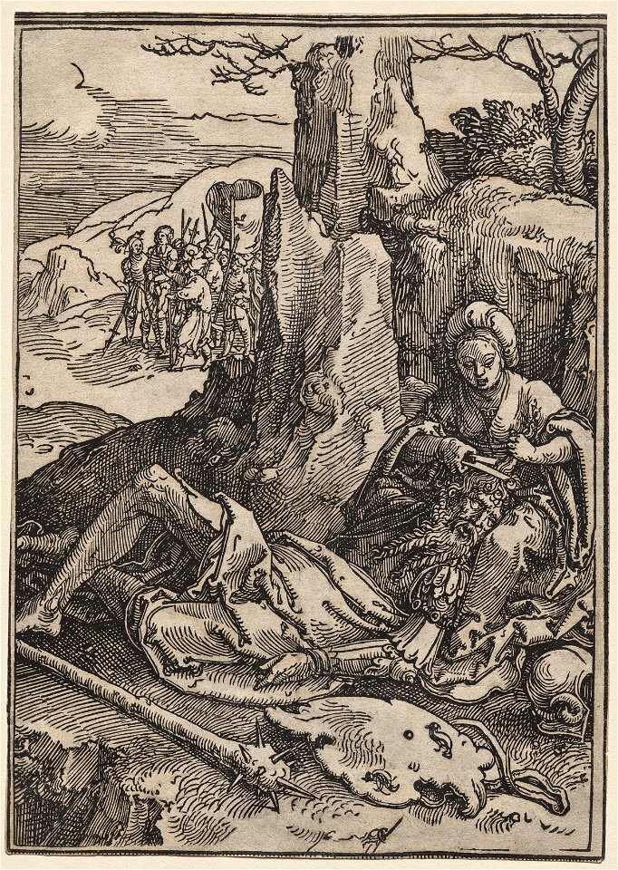 Lucas van Leyden (Dutch, 1494-1533) - The Power of Women, Samson and Delilah - 1960.159 - Cleveland Museum of Art