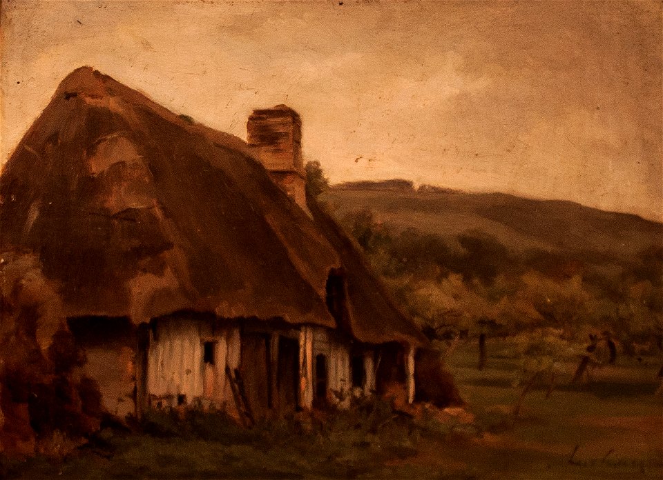 Luchian - Cottage on the Hillside