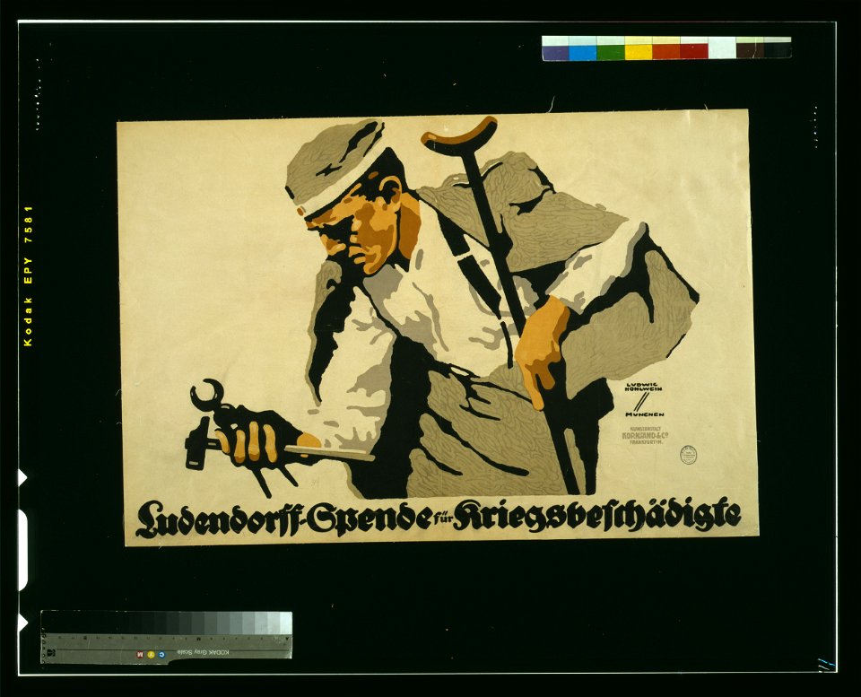 Ludendorff-Spende für Kriegsbeschädigte - Ludwig Hohlwein, München. LCCN2004665957