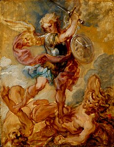 Lucas Franchoys the Younger - Saint Michael - 30.90 - Detroit Institute of Arts
