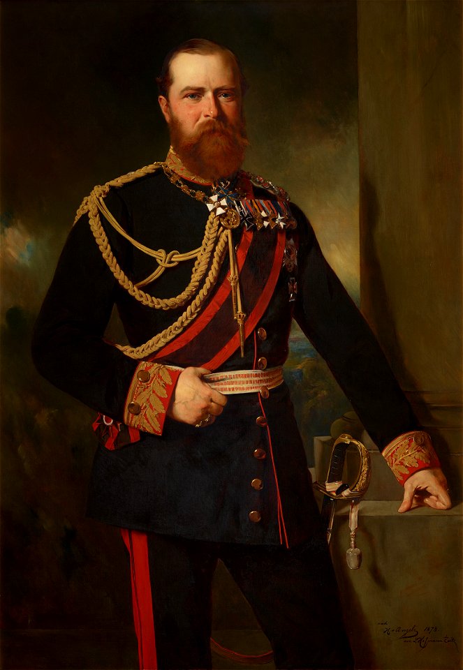 Ludwig Hofmann-Zeitz (1832-95) - Louis IV, Grand Duke of Hesse (1837-1892) - RCIN 404704 - Royal Collection