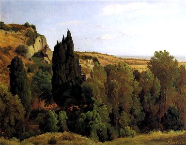 August Lucas - Landschaft bei Ariccia a