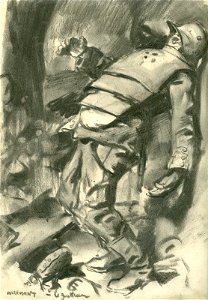 Lucien Jonas Guetteur debout