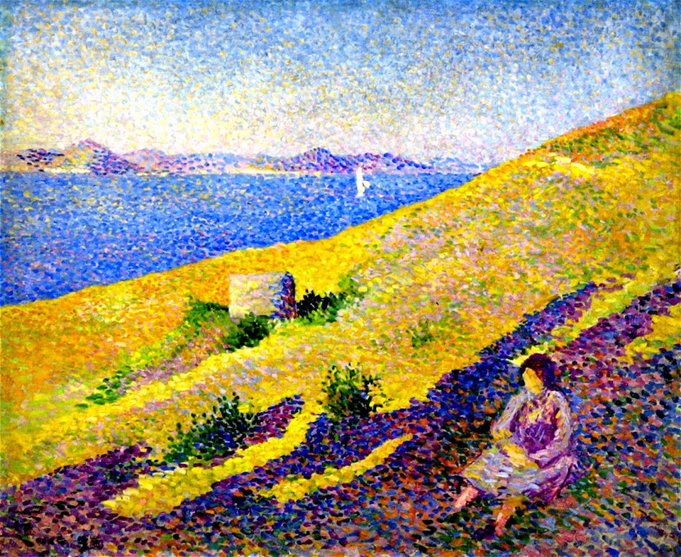 Luce-Côte de la citadelle-Musée de l'Annonciade