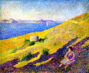 Luce-Côte de la citadelle-Musée de l'Annonciade