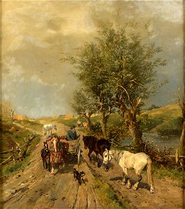 Ludwig Benno Fay Auf dem Weg zum Markt