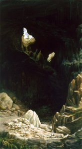 Lucien Henry - Devil's Coach-house, Fish River Caves - Google Art Project