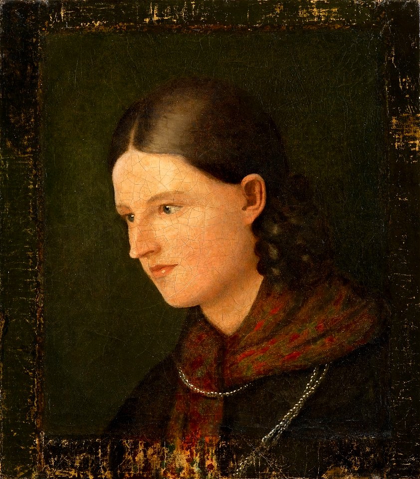 Ludwig Emil Grimm Portrait Amalie Hassenpflug 1818