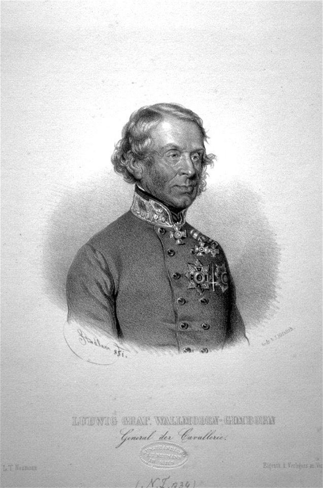 Ludwig von Wallmoden-Gimborn StadlerLitho