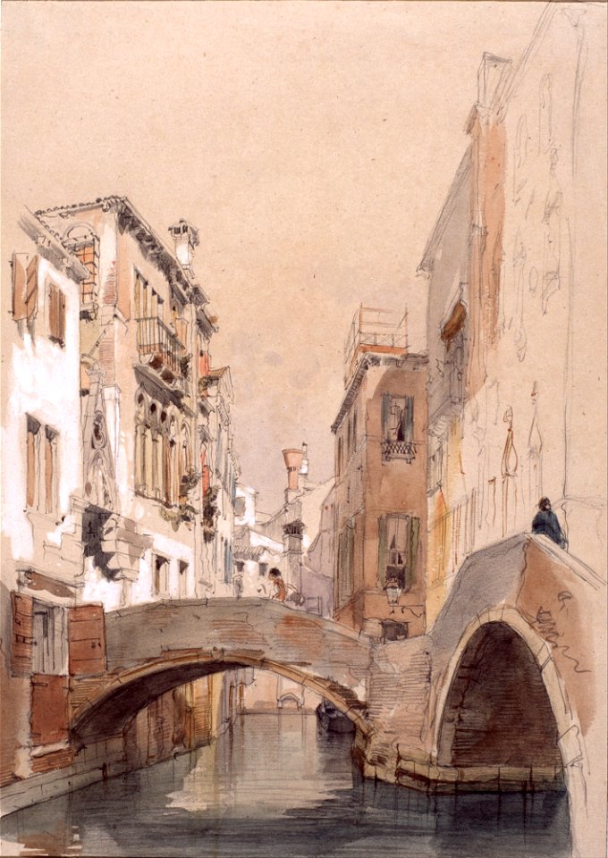 Lucas Velázquez, Eugenio - A Venice Canal - Google Art Project