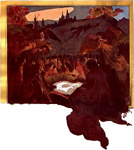 Lucjan Rydel - Betleem polskie, illustration Włodzimierz Tetmajer, after page 38