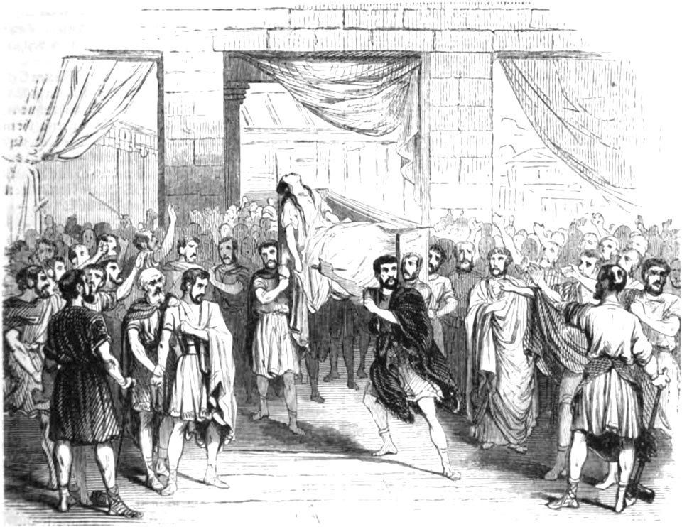 Lucrèce v Ponsard Schlußszene (IZ 01-1843 S 137)