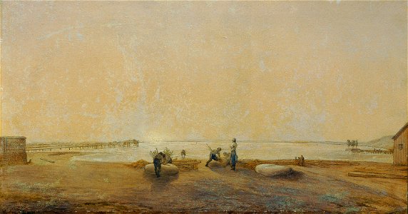 Ludwig Ferdinand Schnorr von Carolsfeld - Landschaft am Neusiedlersee - 3752 - Österreichische Galerie Belvedere