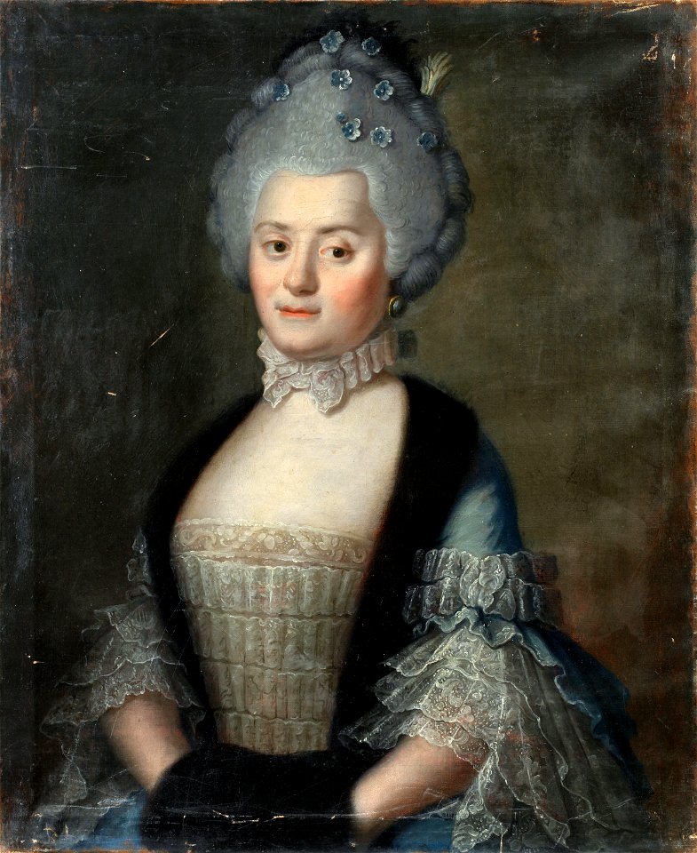 Ludvika Chadkievič (Žavuskaja). Людвіка Хадкевіч (Жавуская) (XVIII)