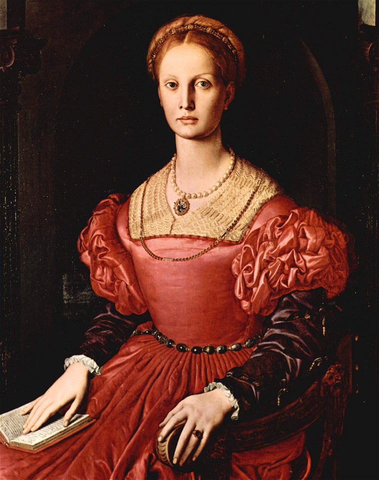 Lucrezia Panciatichi by Angelo Bronzino