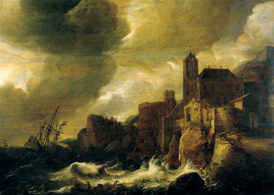 Ludolf Bakhuizen - El Naufragio