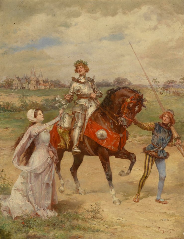 Ludovico Marchetti Vor dem Turnier