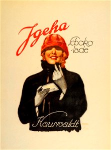 Ludwig Hohlwein - Igeha Schokolade, 1926