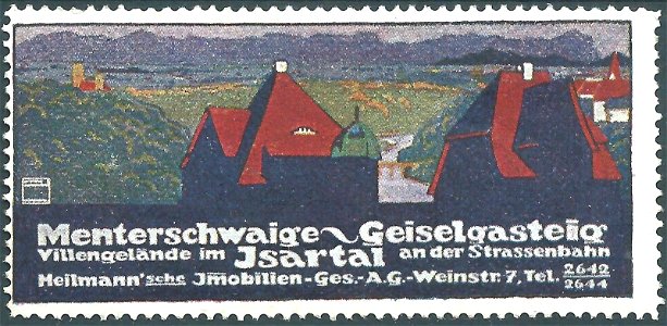 Ludwig Hohlwein - Menterschwaige-Geiselgasteig - Heilmann’sche Immobilien-Gesellschaft