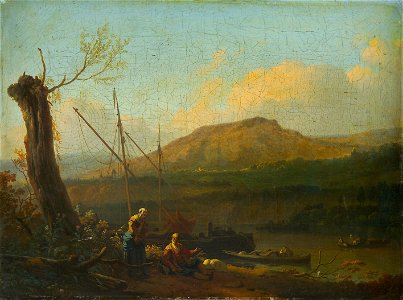 Ludolf Backhuizen - Flußlandschaft - GG 431 - Kunsthistorisches Museum