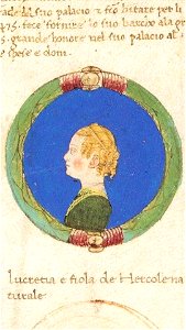 Lucrezia d'Este, figlia illegittima di Ercole I d'Este