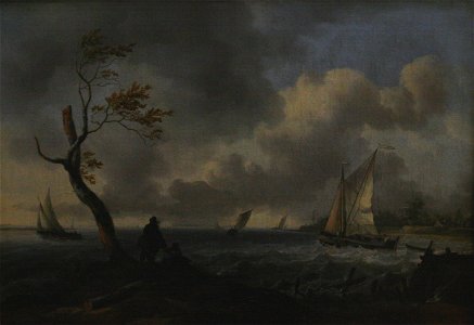 Ludolf Backhuysen - Le Coup de vent
