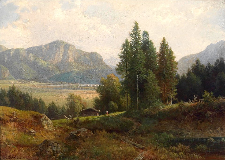 Ludwig Sckell Partie am Kochelsee