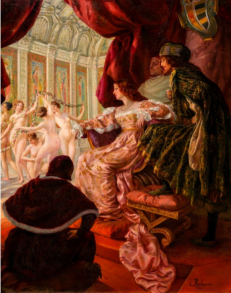Lucrèce Borgia - Georges-Antoine Rochegrosse