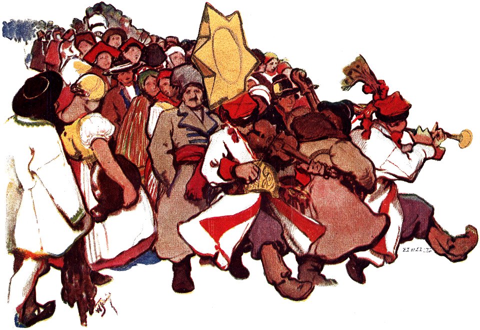 Lucjan Rydel - Betleem polskie, illustration Włodzimierz Tetmajer, after page 22
