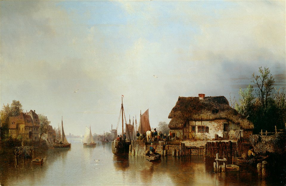 Ludwig Hermann - Scheldeufer - 3637 - Kunsthistorisches Museum