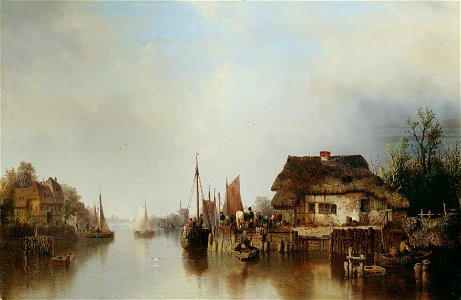 Ludwig Hermann - Scheldeufer - 3637 - Kunsthistorisches Museum