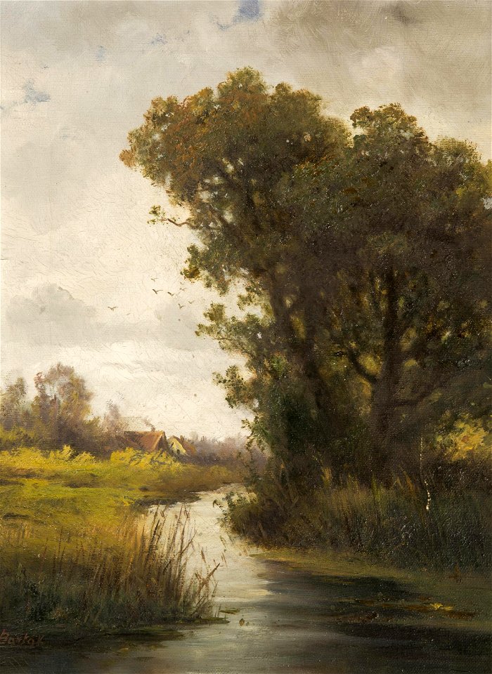 Ludvík Barták - Trees by the Water