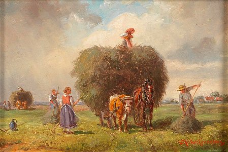 Ludwig Müller-Cornelius - Haymaking