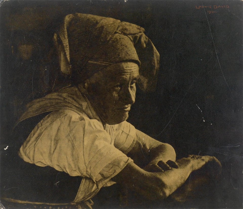 Ludwig David Bäuerin aus dem Spreewald 1901