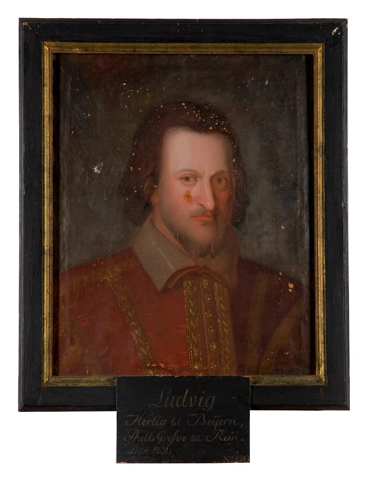 Ludvig I, 1173-1231, hertig av Bayern, pfalzgreve vid Rehn - Nationalmuseum - 15779