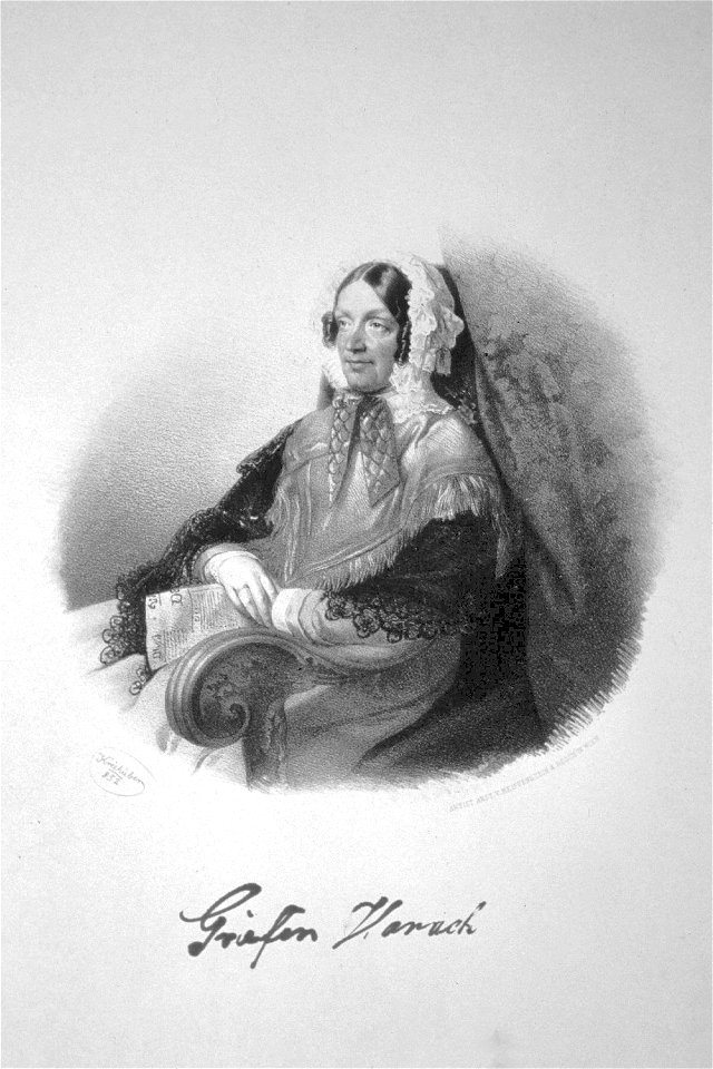 Ludmilla Harrach Litho