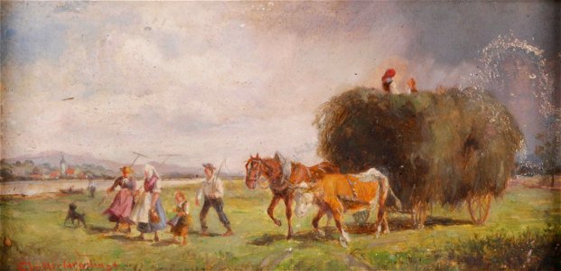 Ludwig Müller-Cornelius - Nach der Heuernte