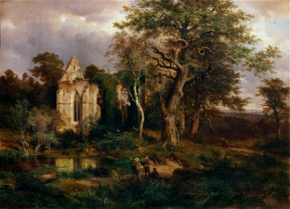 Ludwig Halauska - Kirchenruine - 38 - Österreichische Galerie Belvedere