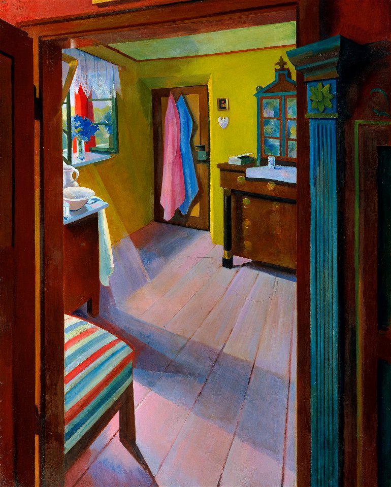 Ludwig Ferdinand Graf - Ländliches Interieur - 1064 - Österreichische Galerie Belvedere
