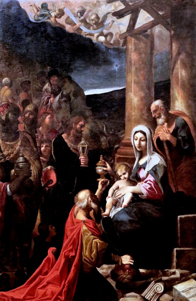Ludovico Carracci - Adorazione dei Magi
