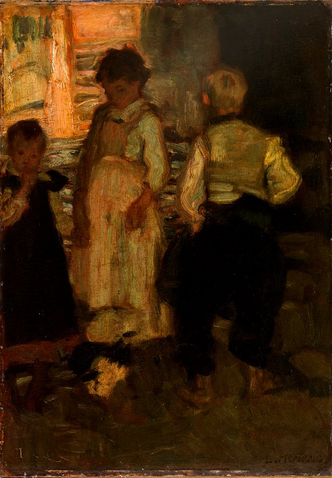 Ludwig von Herterich – Fanciulli
