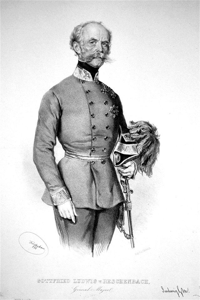 Ludwig von Reschenbach Litho