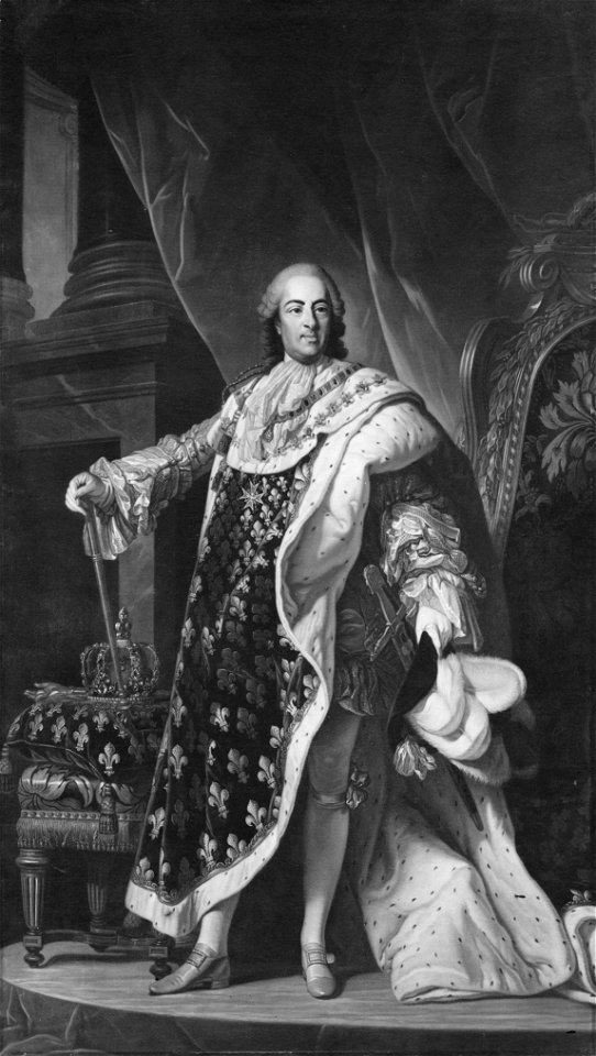 Ludvig Xv 1710 1774 Konung Av Frankrike Louis Michel Van Loo