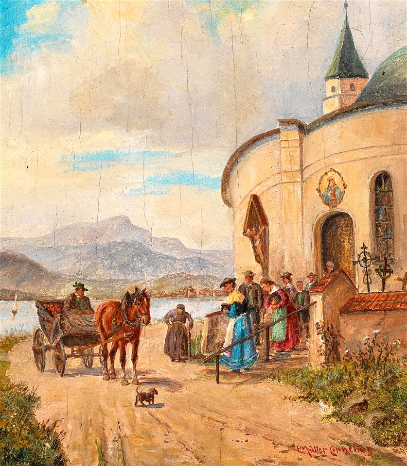 Ludwig Müller-Cornelius Nach dem Kirchgang