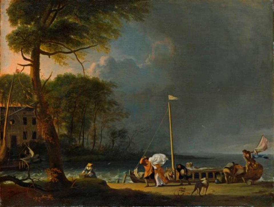 Ludolf Bakhuizen - Beginnende storm - G 101 - Staatliches Museum Schwerin