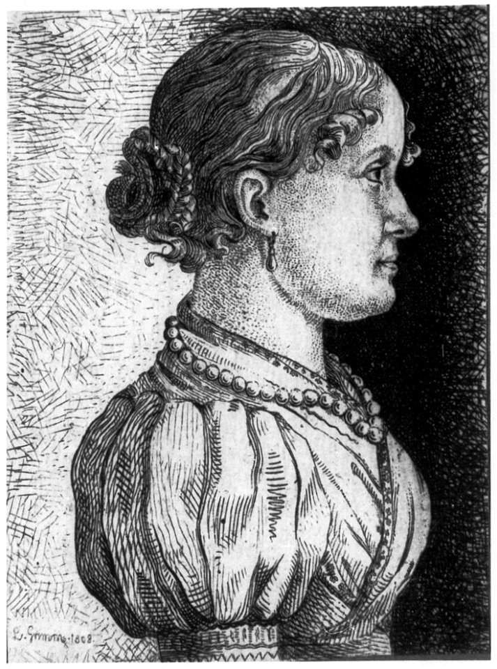 Ludwig Emil Grimm Bildnis Lotte Grimm