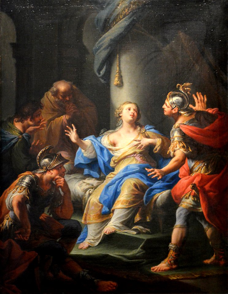 Lucrèce pleurant sa disgrâce - Andrea Casali - Q18573764